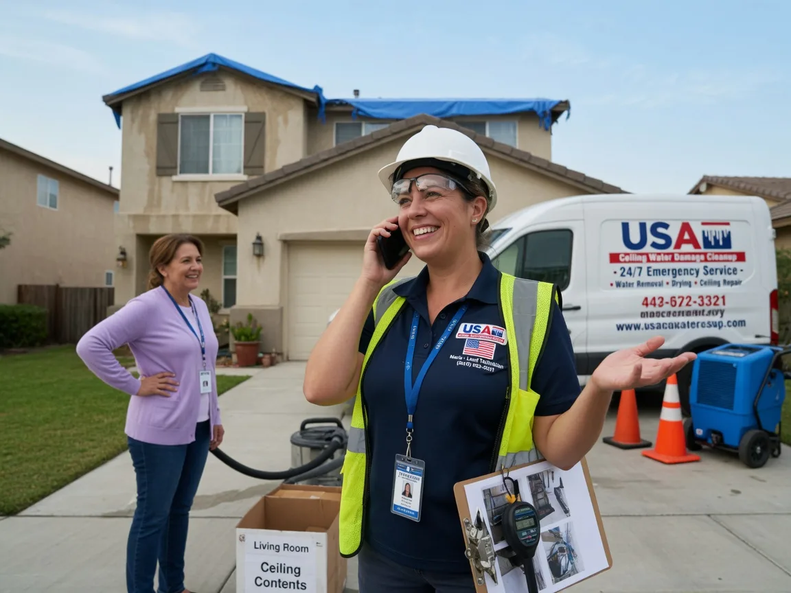 Ceiling Water Damage Restoration Almena, KS FAQs